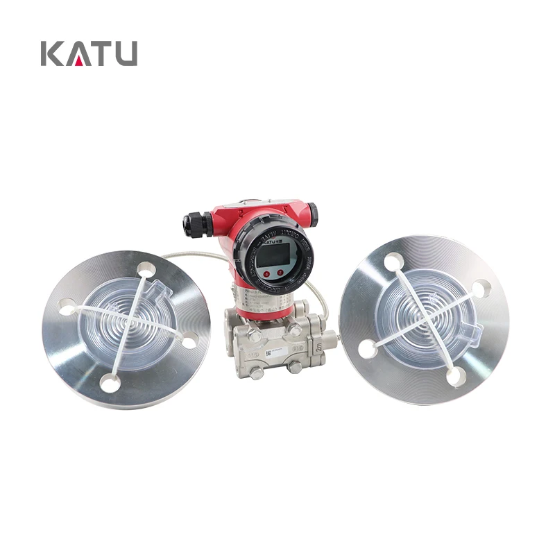 Factory direct high-precision double flange 4-20mA-HART explosion-proof differential pressure (liquid level) transmitter