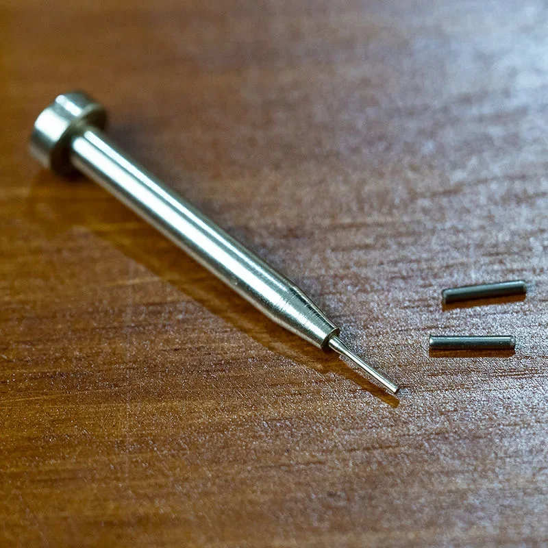 Repair Accessory Stainless Steel Replace Pin Punch & Pins Tool Set For Zippo Gas Lighter Disassemble Hinge Pins Link Case view 2