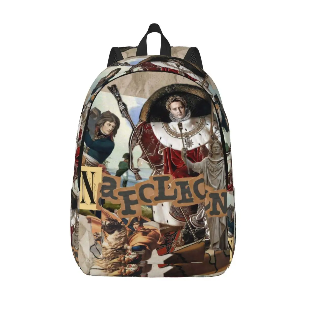 Napoleon The Great Portrait Art Backpack Cool Student Business Daypack Emperor Painting Laptop Computer Shoulder Bag Lightweight