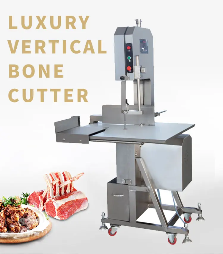 Stainless Steel Commercial Meat Cutting Machine Bone Saw Chicken Cutter Machine Meat Bone Cutting Machine