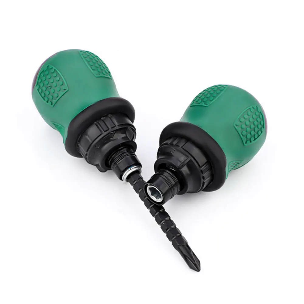Binoax Mini Ratchet ข้อต่อไขควงชุด Magnetic Telescopic ประหยัดแรงงานเครื่องมือมือ Torx Phillips Slotted