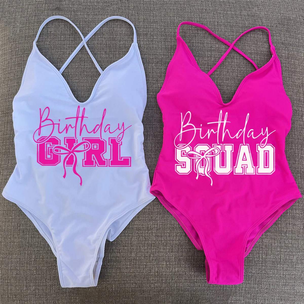 Maillot de bain une pièce sexy rembourré pour femme, idéal pour les anniversaires, les fêtes de grou