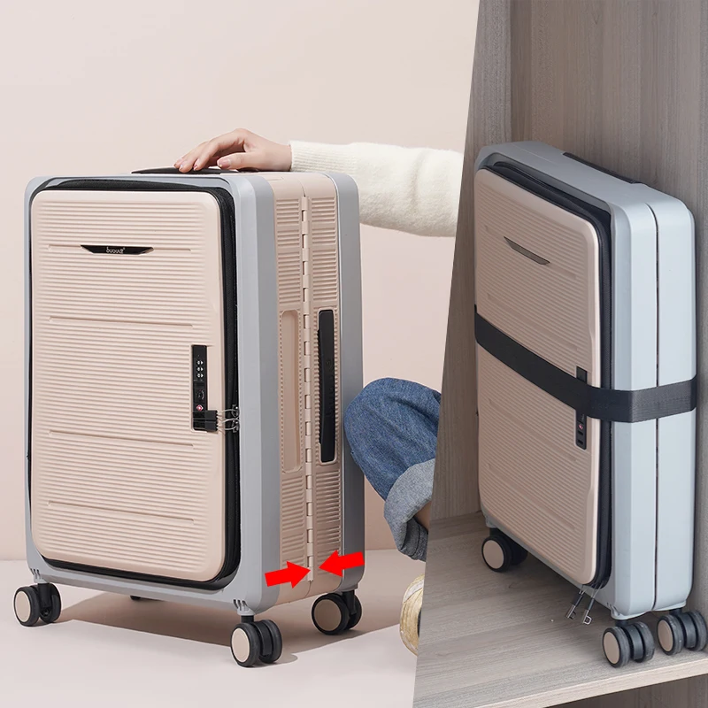 European new design foldable luggage suitcase Wardrobe collector recommend hot selling Storage save space fold travel suitcas