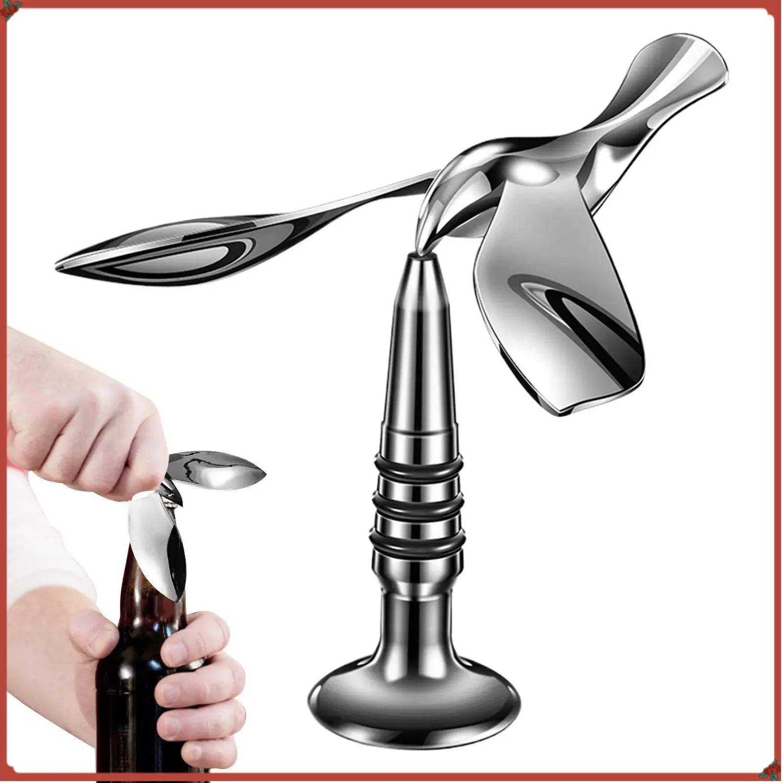 Beer Openers Manual Bottle Lids Opener Kitchen Tool Balanced Bird Bottle Opener For Bar Kitchen Home Parties