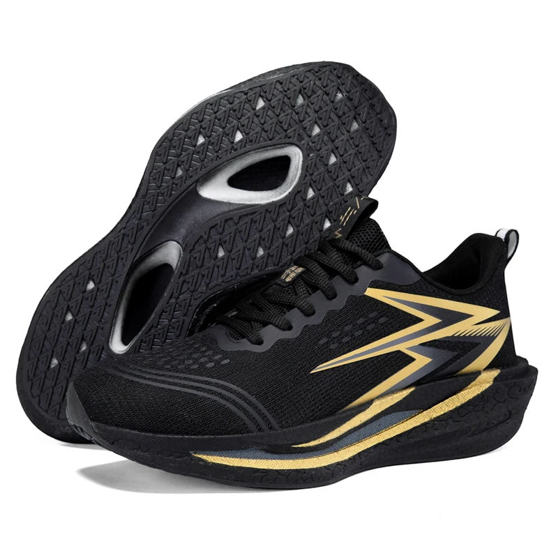 

New carbon plate men's and women's running shoes fashion outdoor sports shoes breathable and comfortable non-slip training shoes