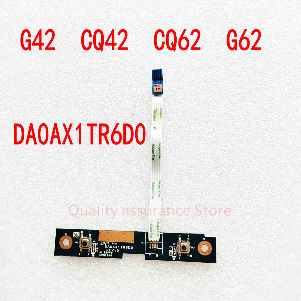 

DA0AX1TR6D0 Touchpad button board For HP G42 CQ42 Touchpad cable CQ62 G62 Touchpad cable with cable DA0AX1TR6D0