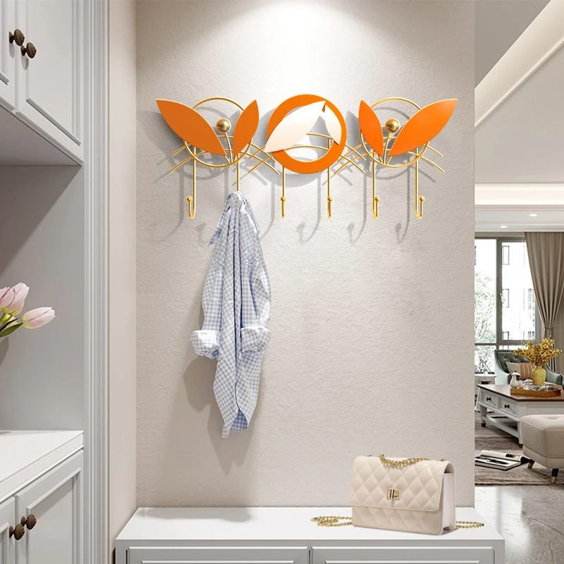 &Wall Space Saving Coat Racks Metal Living Room Plastic Modern Minimalist Open Hotel Porte Manteau Trendy Furniture