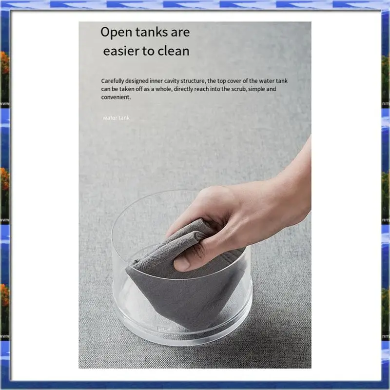 AS59 -Portable Electric Humidifiers Diffuser USB Rechargeable Cool Mist Maker Night Lamp For Home