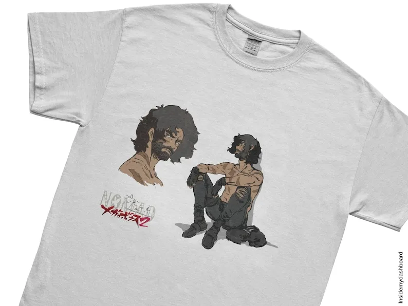 Megalo Box Nomad T-Shirt, Shukumei no Sōken Boxing Anime Tee