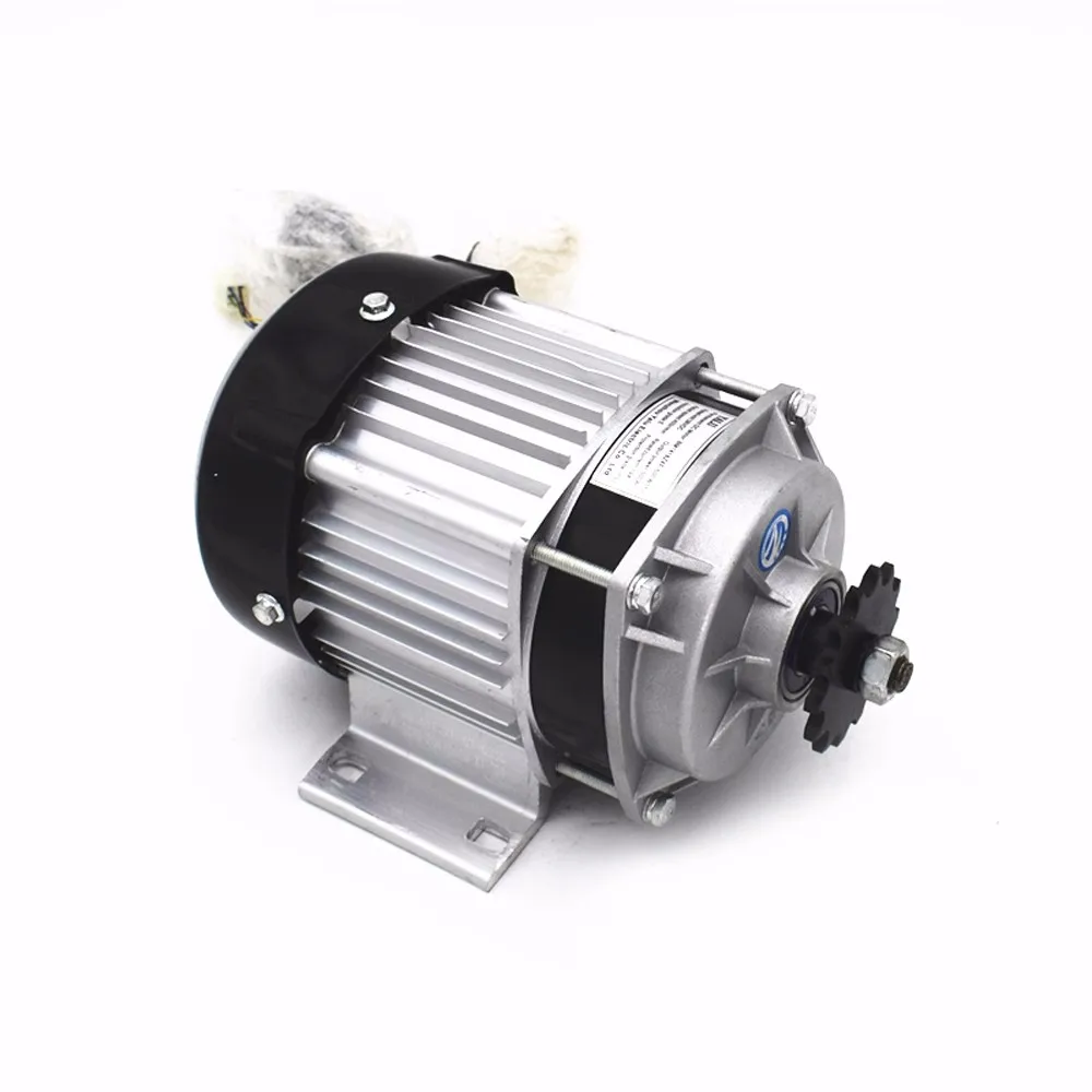 DC48V/60V 350w500W600W750W1000w450rpm BM1418ZXF magnes trwały DC bezszczotkowy motoreduktor elektryczny trójkołowiec/akcesoria do majsterkowania