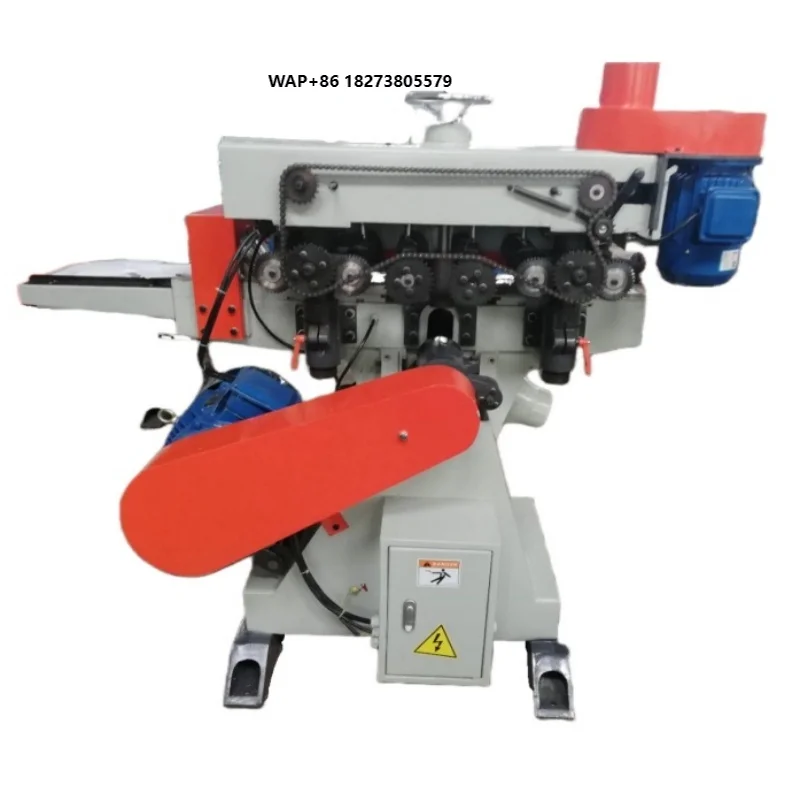 High Precision Circular Multi Rip Saw Industrial Automatic Multiple Blade Rip Saw Machine for Square Wood Timber Cutting