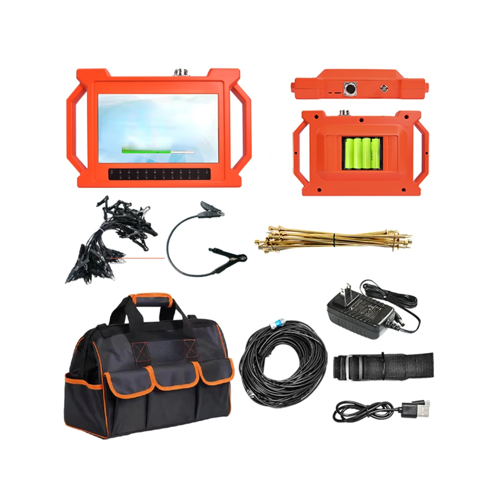 

PQWT GT Series Auto Analysis Geophysical Survey Equipment 3D Map Multi Channels Deep Depth Underground Water Detector