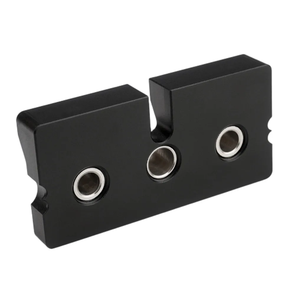 Holzbearbeitungs-3-in-1-Dübellehren-Set – Verstellbarer Holzdübelloch-Lokalisierer, Aluminium-Taschenlochlehre, Schrankloch-Bohrführungswerkzeug – Detail 22