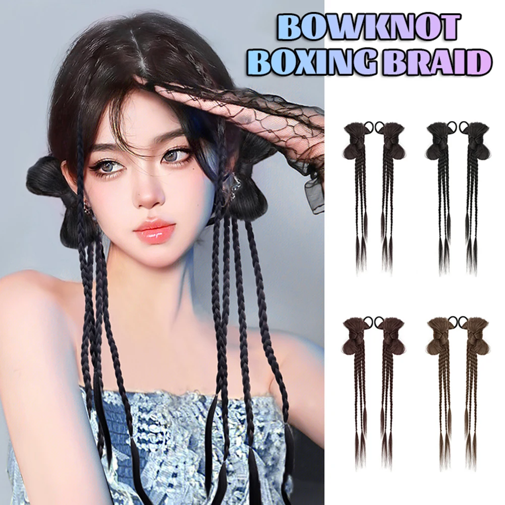 Fashion Long Braid Wig Charming Cosplay Wig Role-playing Supplies