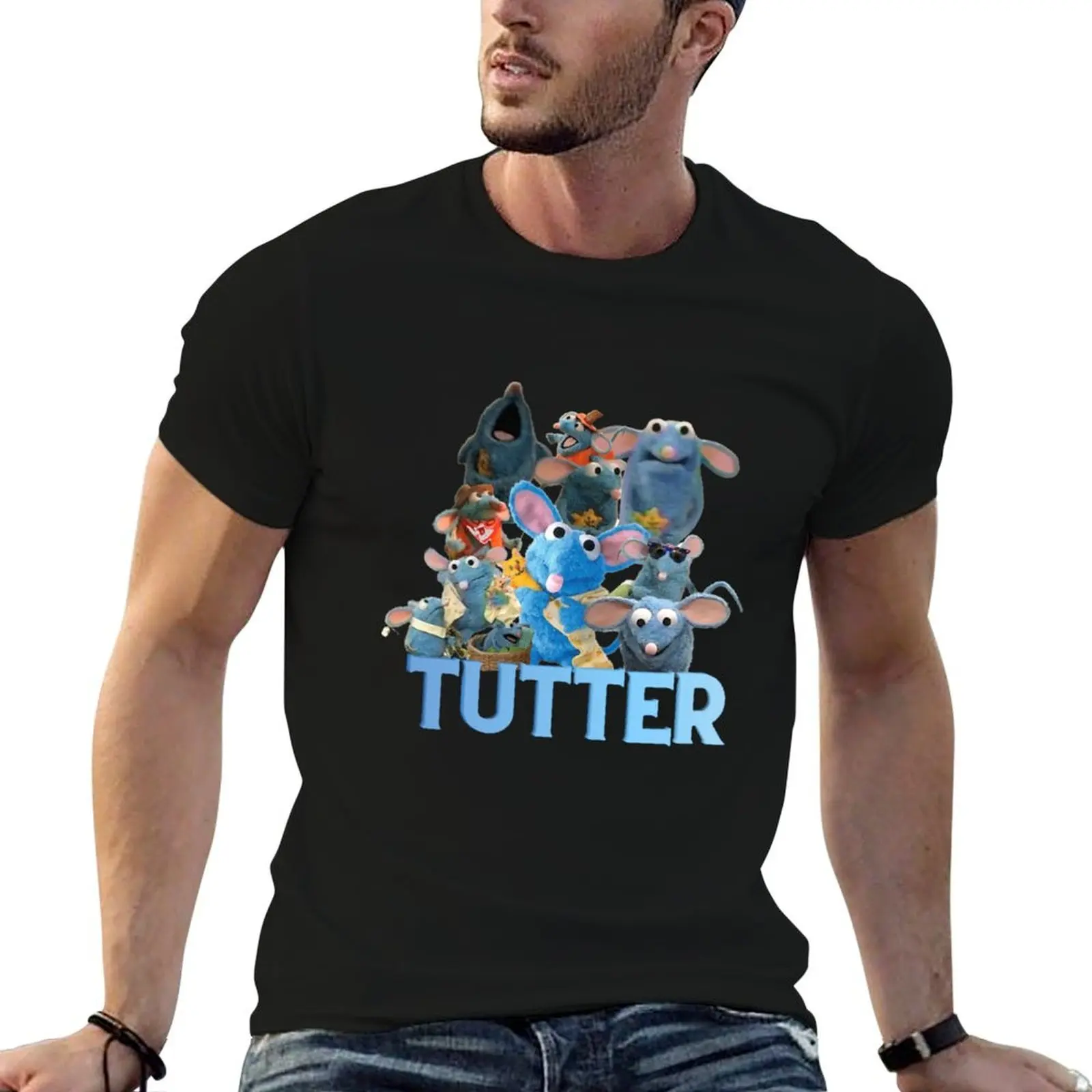 

Tutter Collage T-Shirt quick-drying custom t shirt anime tshirt anime Men's cotton t-shirt