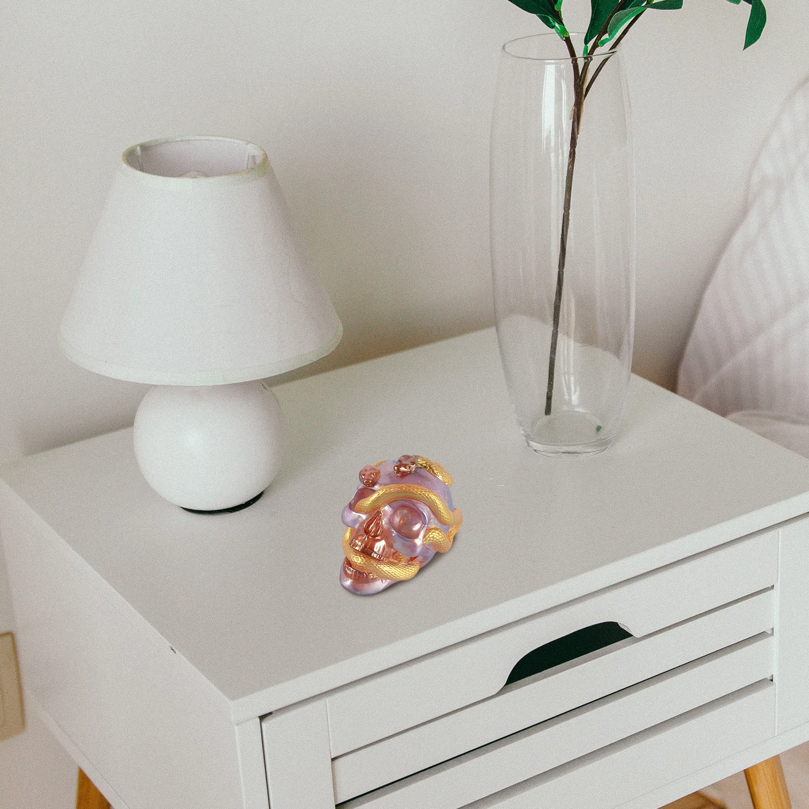 

Snake Skull Silicone Mold Creative Skull Shape Flexible DIY Epoxy Resin Mold for Unique Craft Decor DIY Supplies