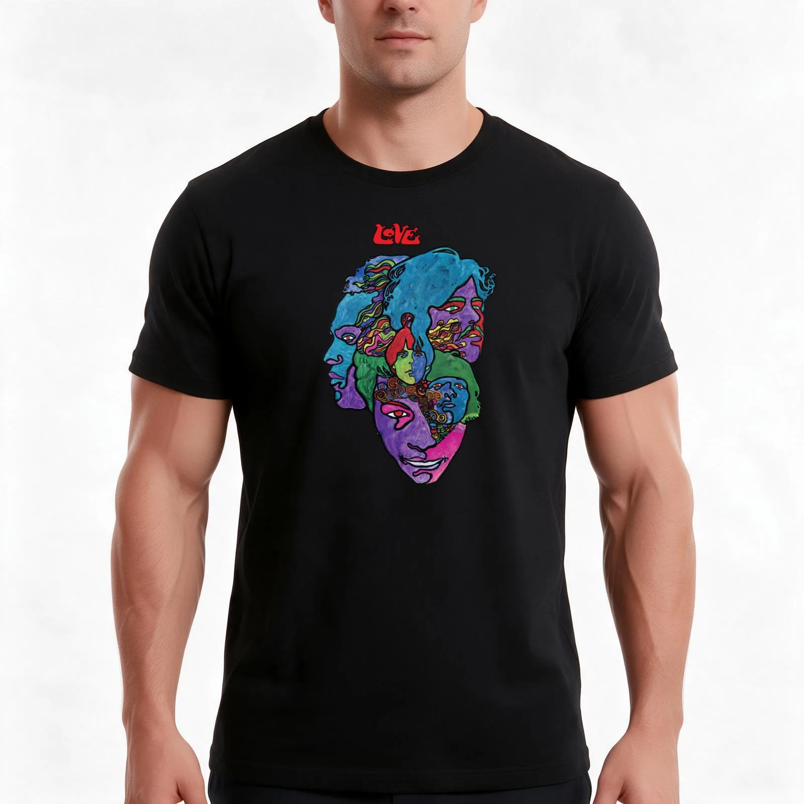 Arthur Lee's Love: Forever Changes T-Shirt Summer Casual Cotton Tee Oversized Streetwear Tops Vintage Graphic Print
