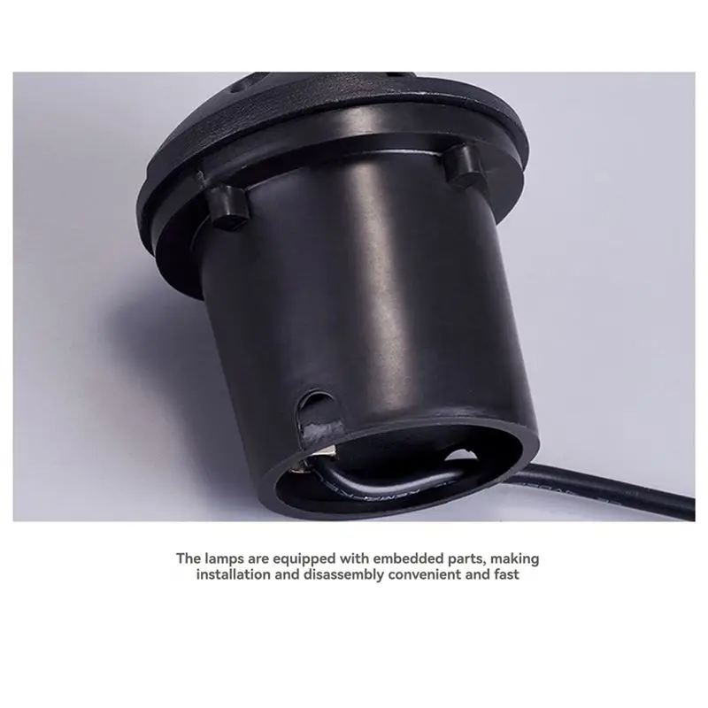 GOOD-3W Floor Landscape Lighting Waterporrf 2 Side Outdoor Recessed Underground Lamp Waterproof LED Garden Light Spotlights AC85