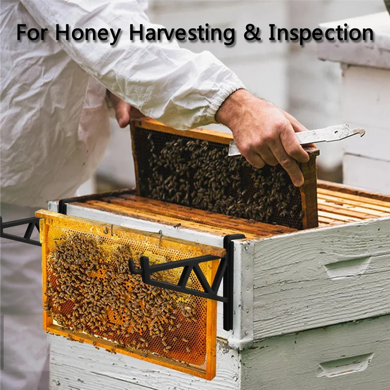 

A69enew Beekeeping Hive Stand Beehive Frame Clip Beekeeping Frame Stand Honeycomb Frame Suitable For Different Beehives