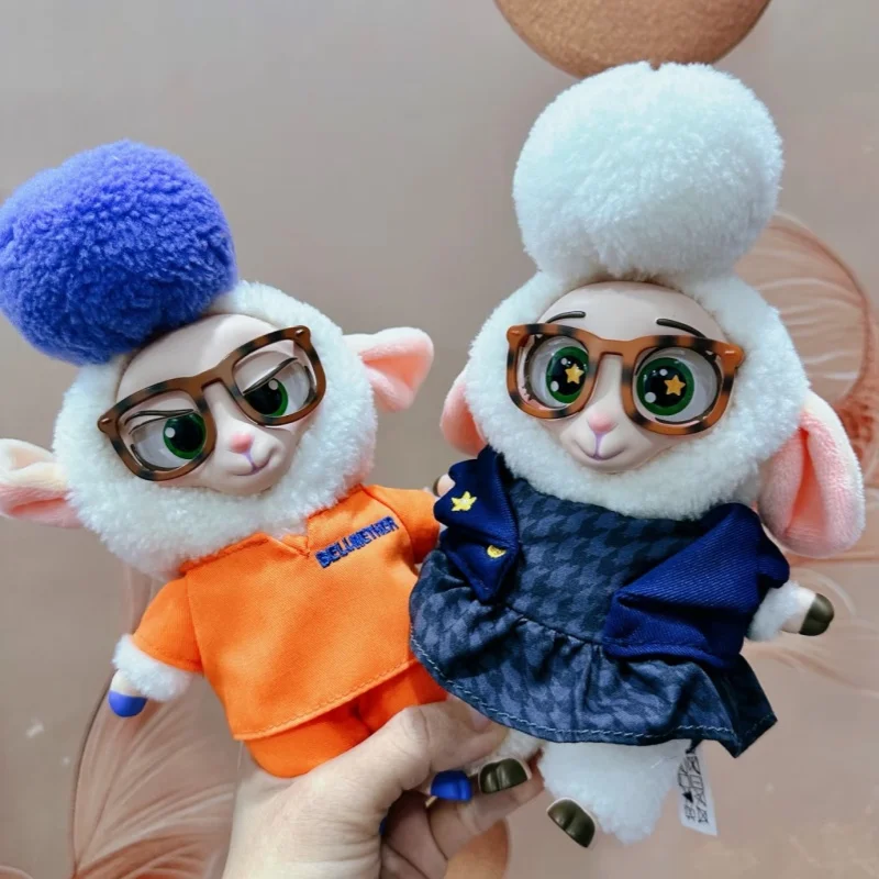 Boneka Aksi Nick Judy Lucu dari Zootopia Blind Box, Boneka Vinyl Plush Trendi untuk Dekorasi, Gantungan Kunci, Hadiah Kejutan