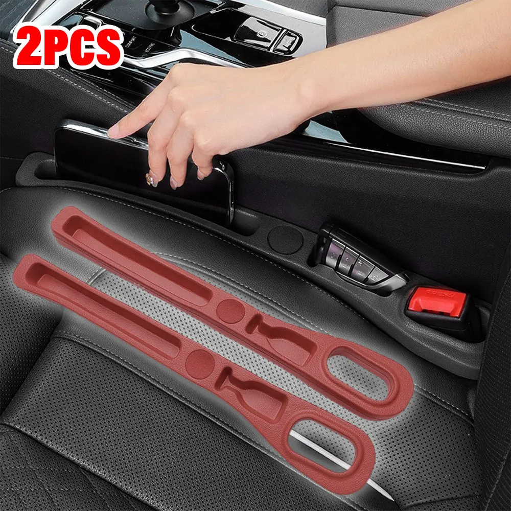 

Upgraded Car Seat Gap Filler Center Console Side Crevice Filler Strip Elastic Seat Gap Filling Strip Drop Blocker Accessories