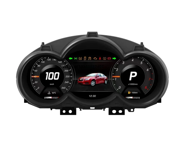 

Car Digital LCD Instrument Panel for Cruze Lacetti Classic Lacett 2009-2014 Dashboard Cluster Cockpit Speedometer