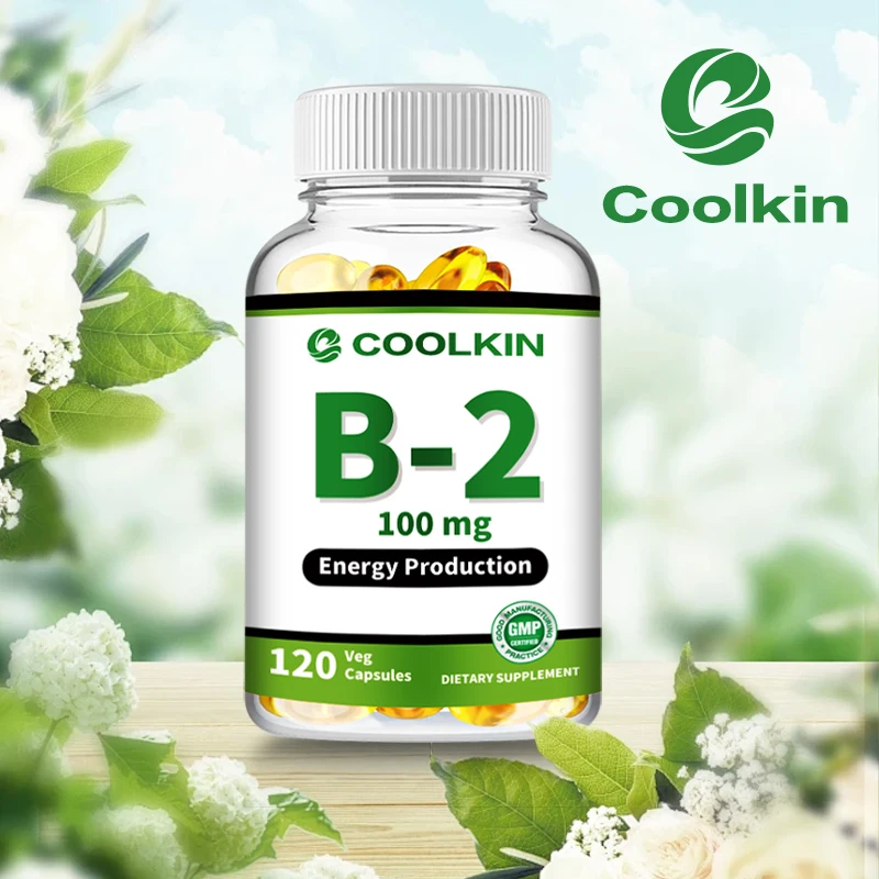 

Vitamin B2 - Energy Supplement, Digestive and Nervous System Health, Strong Bones and Teeth, Immune Support