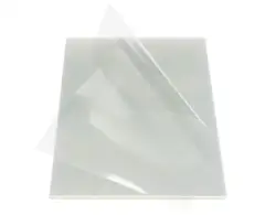 Folhas de acetato transparente de PVC transparente imprimível tamanho A4 apenas para impressora jato de tinta - Espessura 100 mícrons