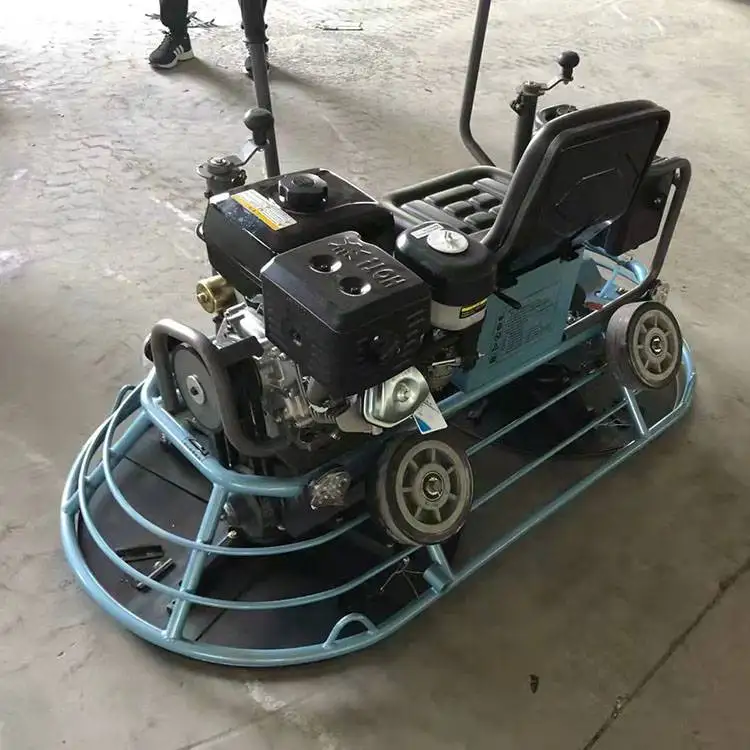 Ride-on Concrete Power Trowel With Hard Blade Seated Troweling Machine and Honda Engine
