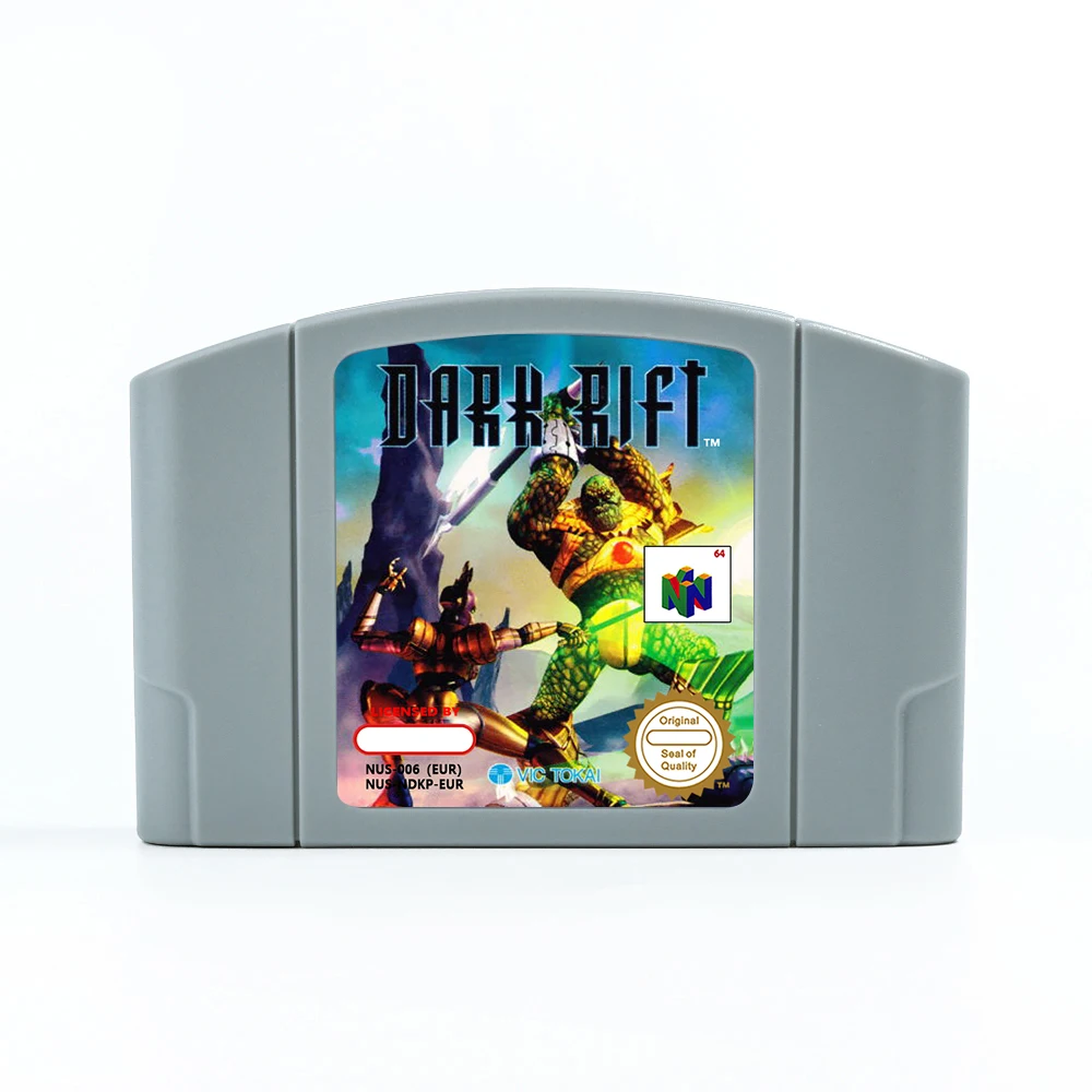 

Dark Rift Game Cartridge for 64 Bit PAL EUR Consoles N64 Game Card