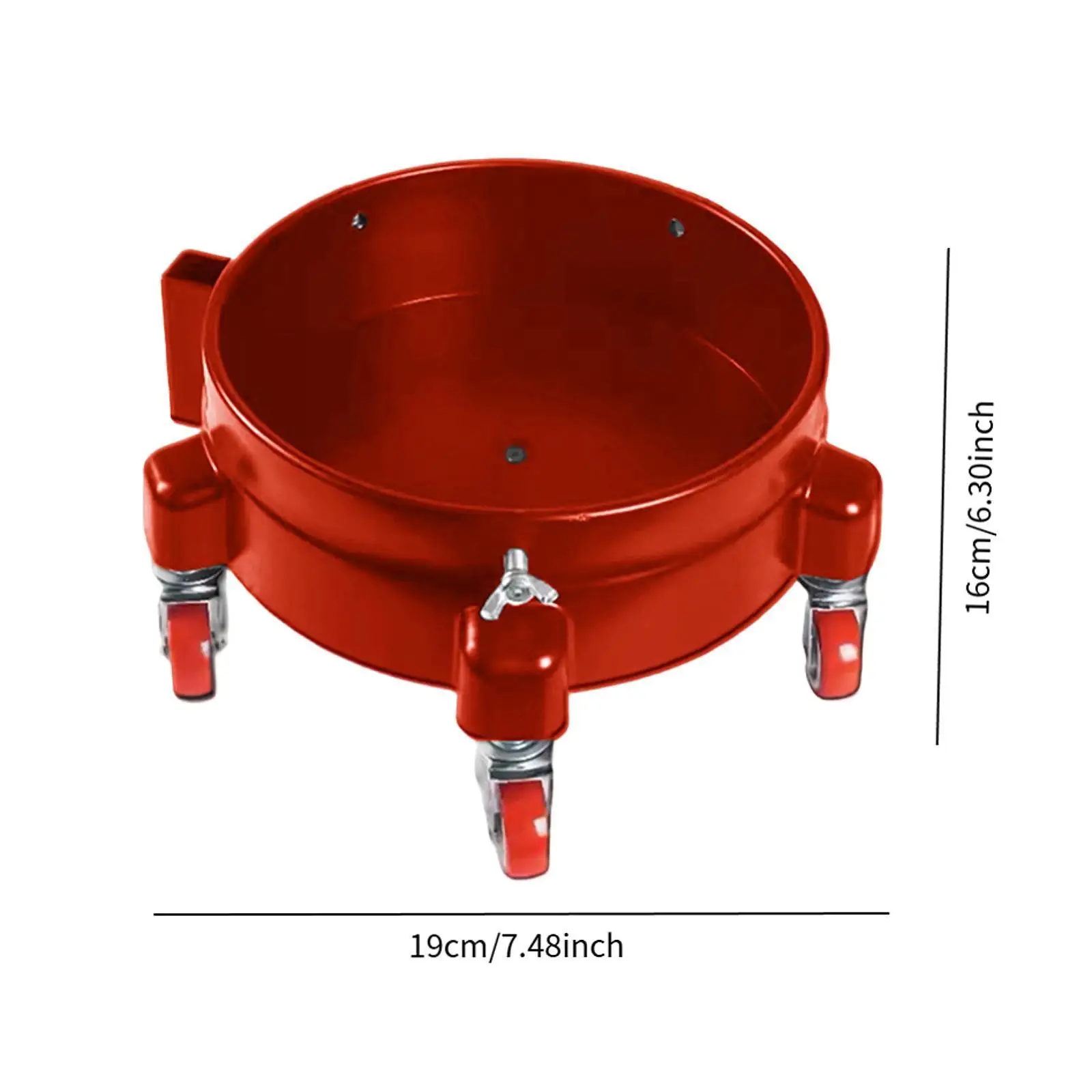 Premium Car Wash Bucket Dolly with Wheels PP Construction Easy Move Holder for Auto Detailing Tasks view 6