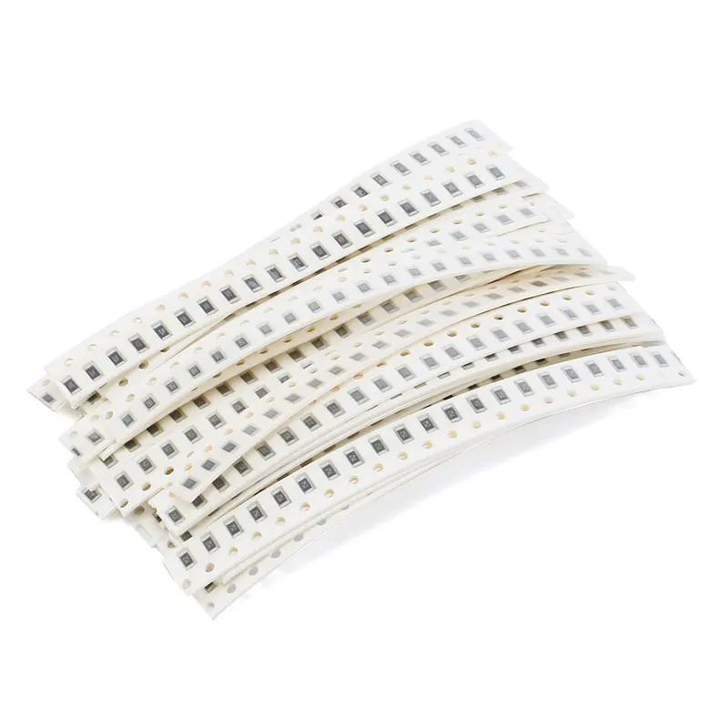 420pcs-1000pcs SMD 1206 0603 0805 Resistor Kit Assorted 5% 1%  0R-39R 43R-560R 620R-12K 15K-220K Resistance Electronic Component