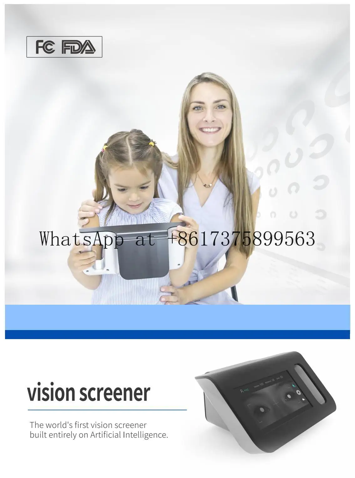 

5S-C10 Portable Auto Handheld Refractor Ophthalmic Vision Screener