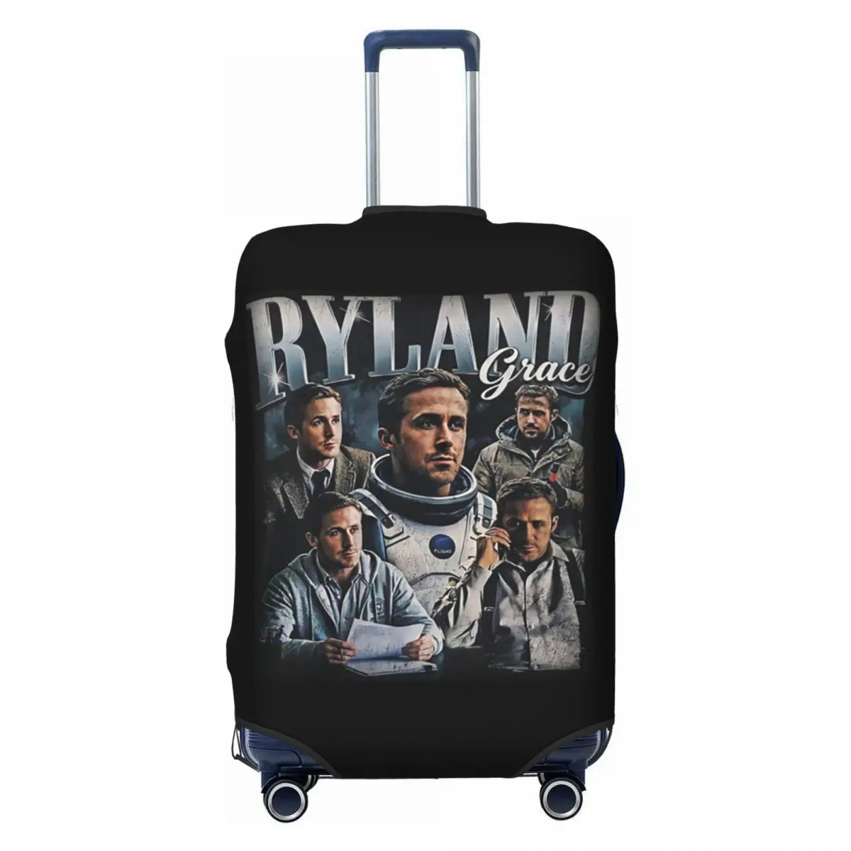 

Custom Ryland Grace Sci-Fi Movie Luggage Cover Cute Project Hail Mary Suitcase Protector Covers Suit For 18-32 inch