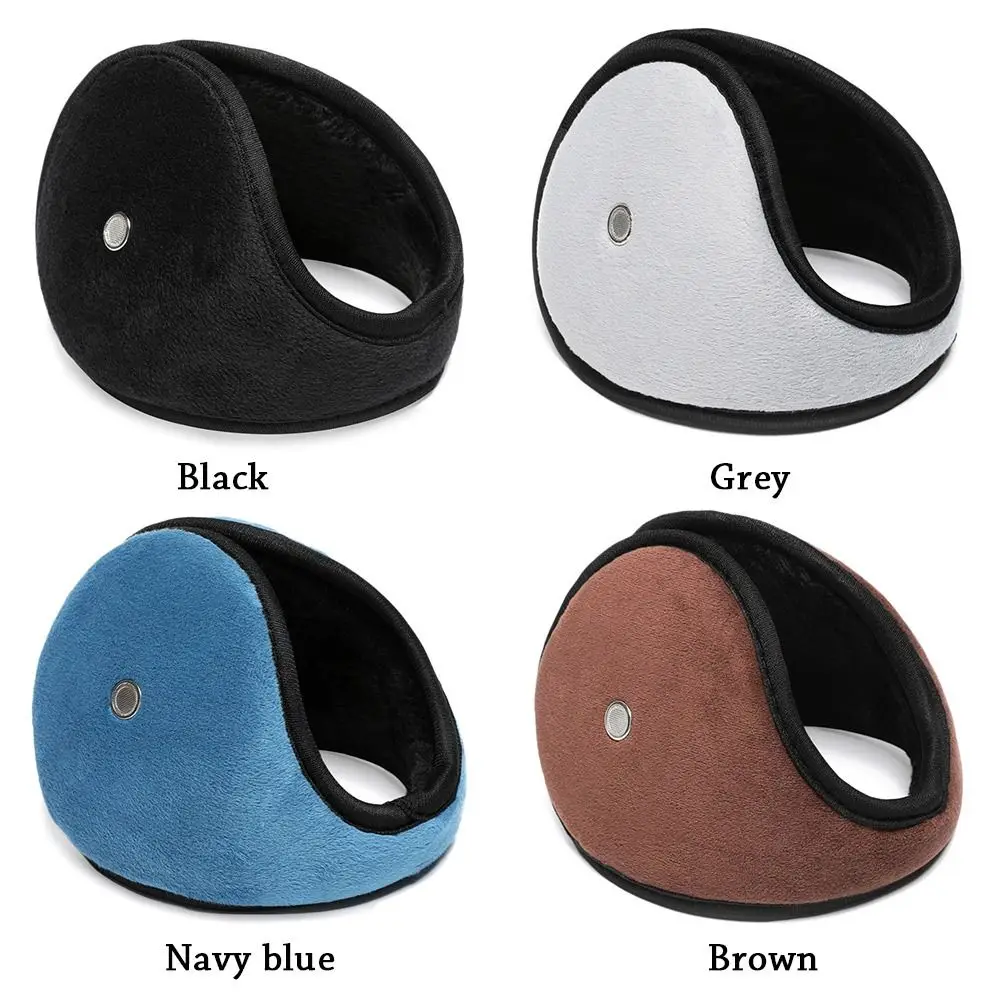 2Pcs Cosy Warm Fluffy Ear Cover Earflaps Plush Earmuffs Ear Warmer
