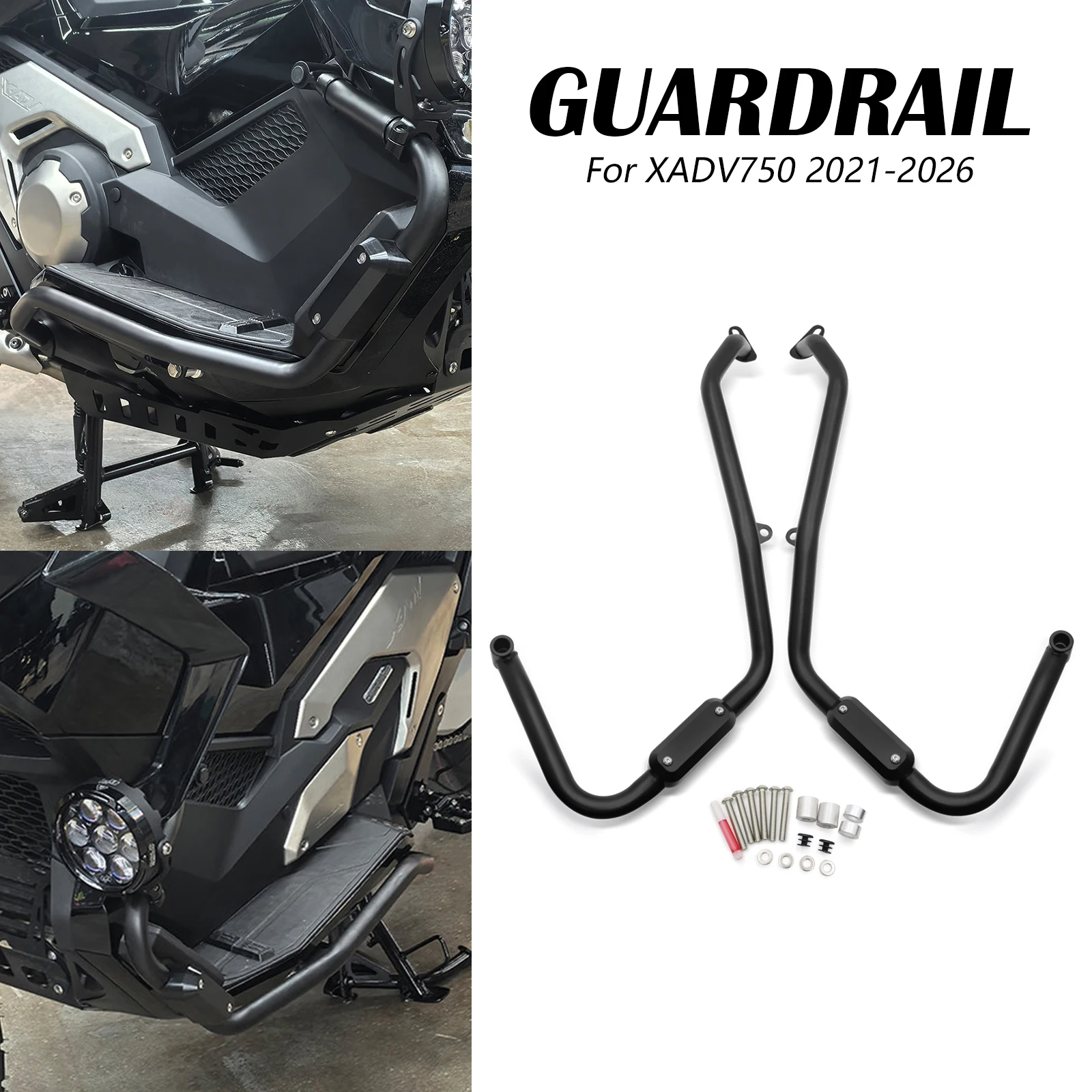 

Engine Guard Highway Crash Bars Bumper Stunt Cage For HONDA X-ADV 750 XADV750 X ADV 2021-2026 Motorcycle Frame Protection Bars