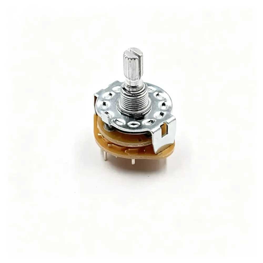 5PCS RS25 Band Switch Shift Position Rotary  1 2 3 4 Knife 1P11T 2P4T 2P5T 2P6T 3P3T 3P4T 4P3T