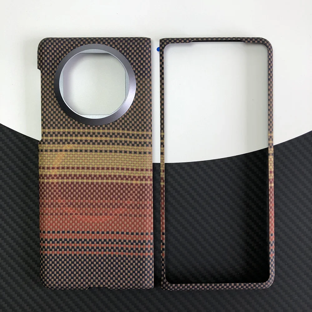 

Colorful phone case for HUAWEI Mate X5 x5 MX5 Kevlar case Aramid Carbon Fiber case Magnetic Wireless charging 02