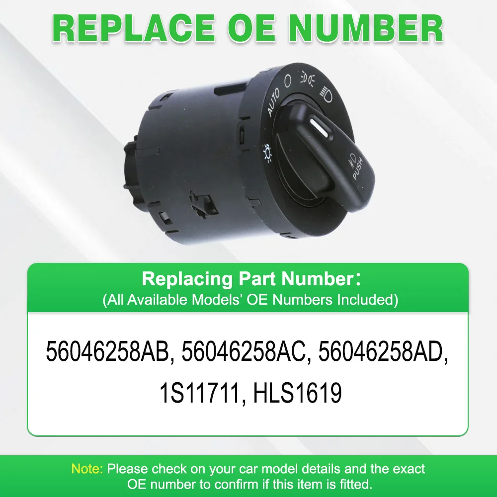 56046258AC ل شاحن دودج 2011-2014 ل دودج دورانجو 2011-2020 4 دبابيس المصباح باهتة التبديل #4