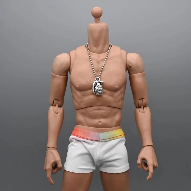 Accessoires de scène de soldat à l'échelle 1/6, pendentif tendance, collier, modèle de jouet adapté au corps de figurine d'action de 12 pouces, Collection en Stock