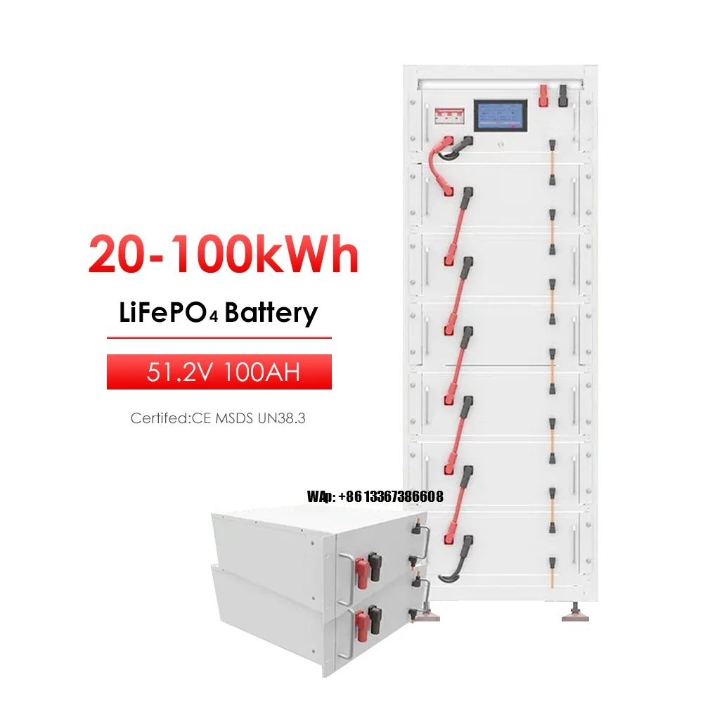 High Voltage LiFePO4 20kWh Lithium Battery 11kW 15kWh 19kWh 23kWh 26kWh 30kWh LiFePO4 Battery
