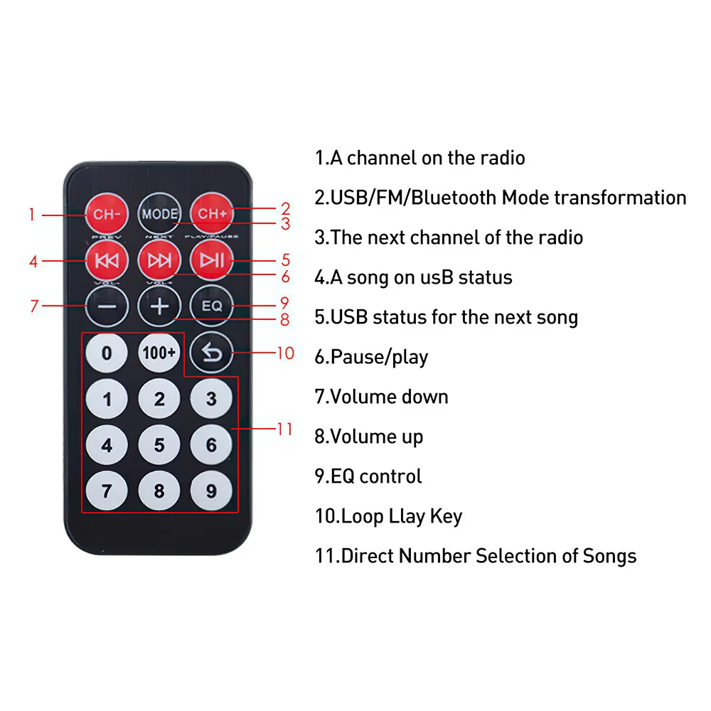 400W Home Digital Amplifiers 2.0 Channel Bluetooth Mini HIFI Power Amplifier Audio Stereo Amplificador Support FM SD USB AUX
