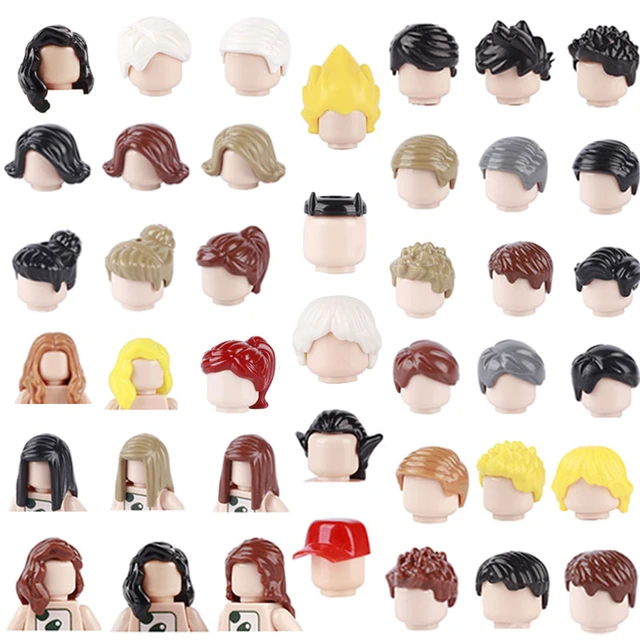 Lego female hair pieces best sale