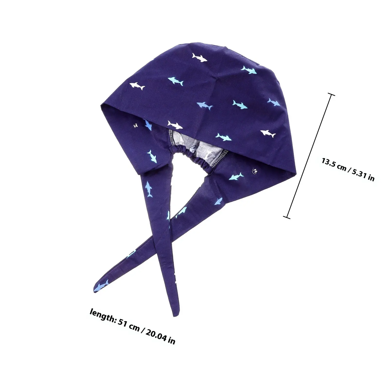 1 個の外科用キャップ漫画プリントドクターナースハット通気性汗吸収性男性女性用ショートロングヘア快適なフィット感