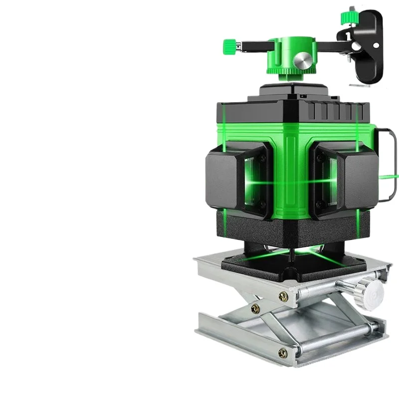 

12-Line strong level, green light infrared level, laser wall placement instrument, high-precision strong light fine line
