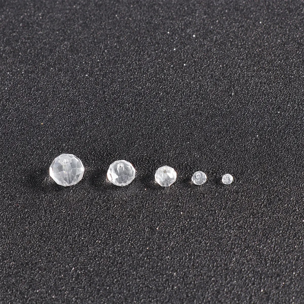 

710pcs 1 Box Flat Artificial Crystal Glass Beads Colorful Plating Diy Jewelry Making Accessories For Necklace Bracelet Earrings
