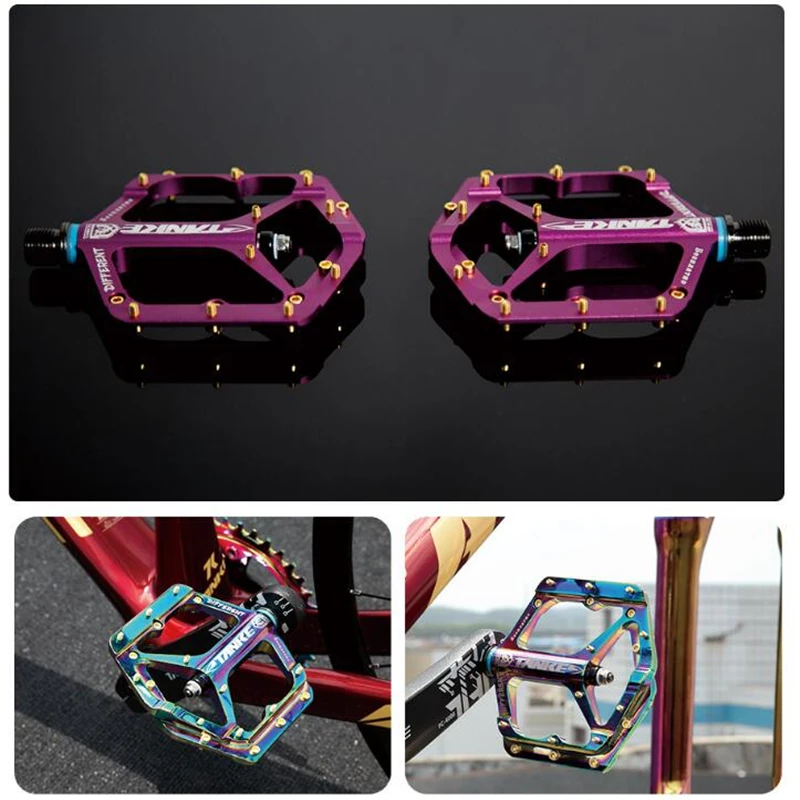 G562 Bicycle pedal CNC Dazzle Aluminum Alloy Pedal Perrin Bearing Mountain Off-road Vehicle Accessories