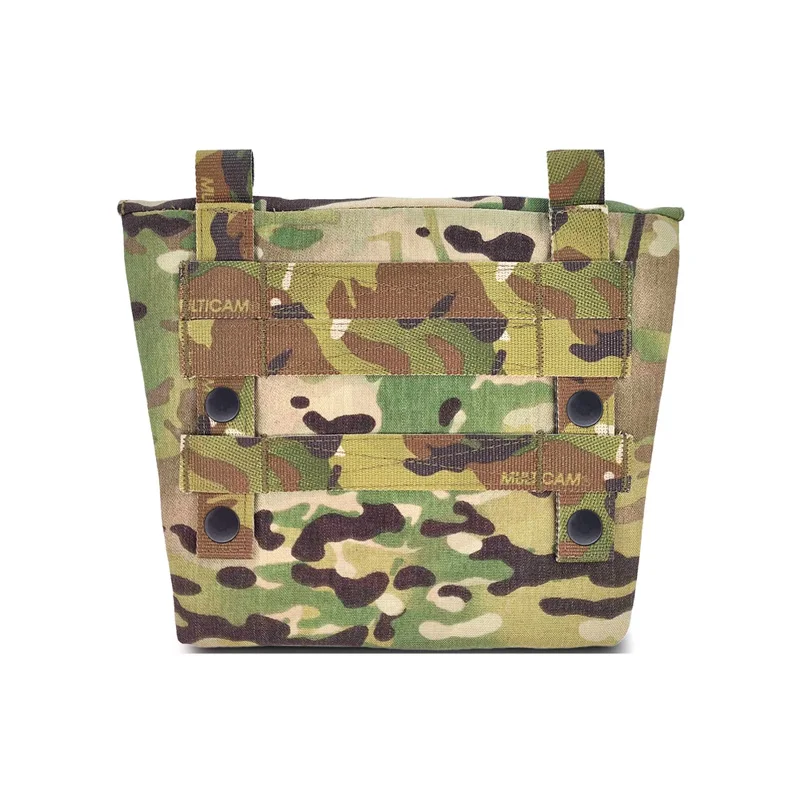 Tactical Vest Abdomen Panel Pouch Plate Carrier Belly Bag Waist Molle Pouch Crotch Protection