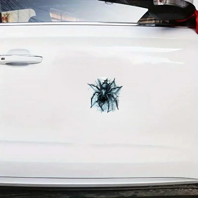 멋진 공포 거미 스티커, 자동차, 트럭, 오토바이, 헬멧, 노트북에 적합 - 내구성이 뛰어난 비닐, 오토바이 스티커
