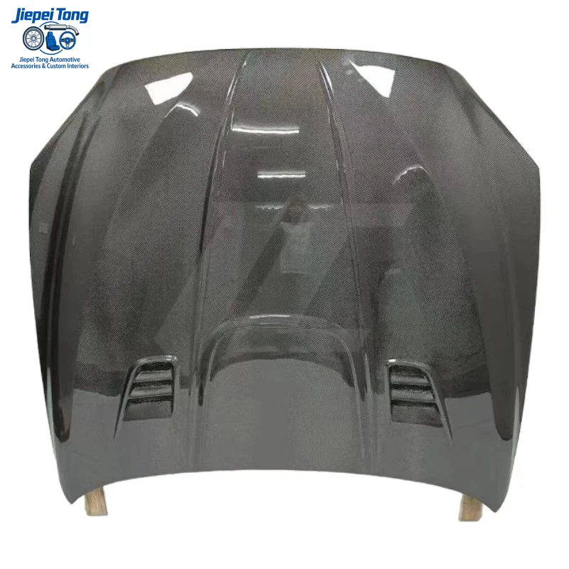 

Suitable for BMW's M6 6 Series F06 F12 F13 Vented Design STLF New Carbon Fiber Bonnet Hood with Screws